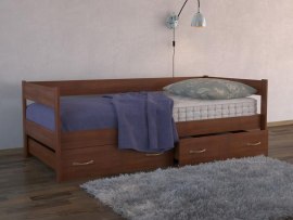 Кровать-тахта с ящиками DreamLine ( массив бука или ясеня )